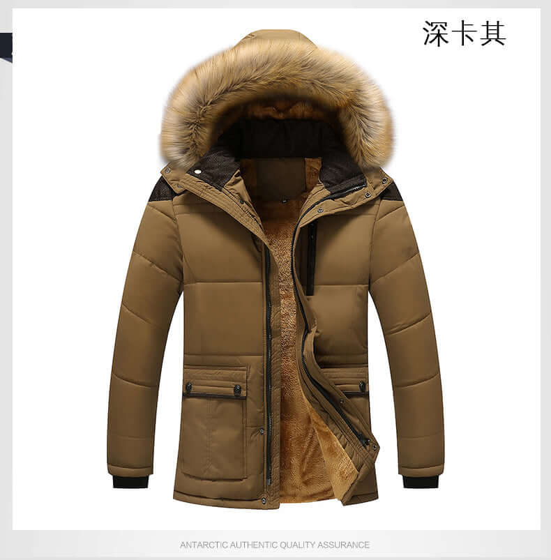 Aismz New Winter Men Down & Parkas Cotton-padded Jackets Men' s Casual Down Jackets Thicken Coats OverCoat Warm Clothing Big 5XL - Starttech Online Market