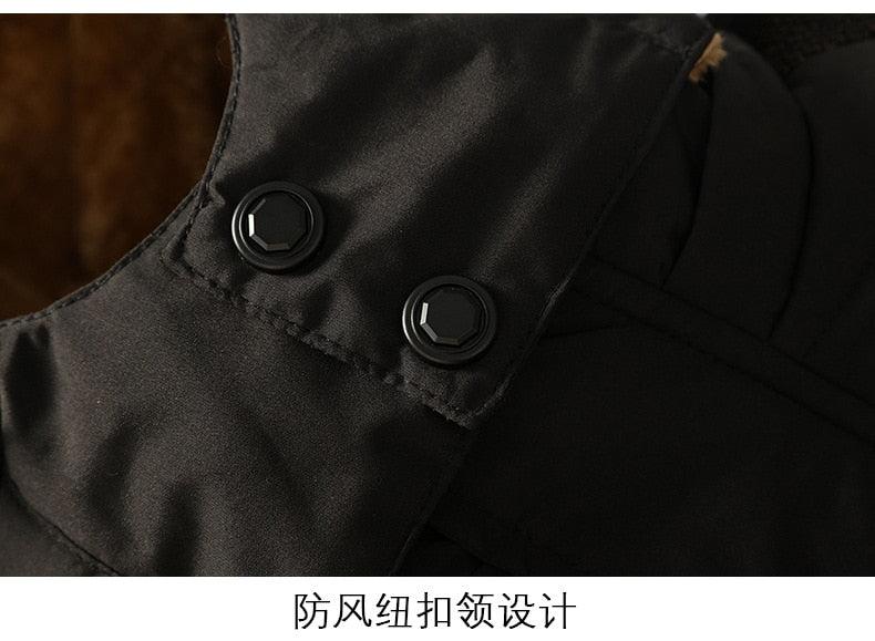 Aismz New Winter Men Down & Parkas Cotton-padded Jackets Men' s Casual Down Jackets Thicken Coats OverCoat Warm Clothing Big 5XL - Starttech Online Market