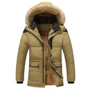 Aismz New Winter Men Down & Parkas Cotton-padded Jackets Men' s Casual Down Jackets Thicken Coats OverCoat Warm Clothing Big 5XL - Starttech Online Market