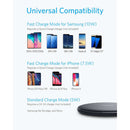 Anker 10W Wireless Charger,Qi-Certified Powerwave Pad Upgraded,7.5W for iPhone,10W Fast-Charging for Galaxy S10/S9/S8/Note 9etc - Starttech Online Market