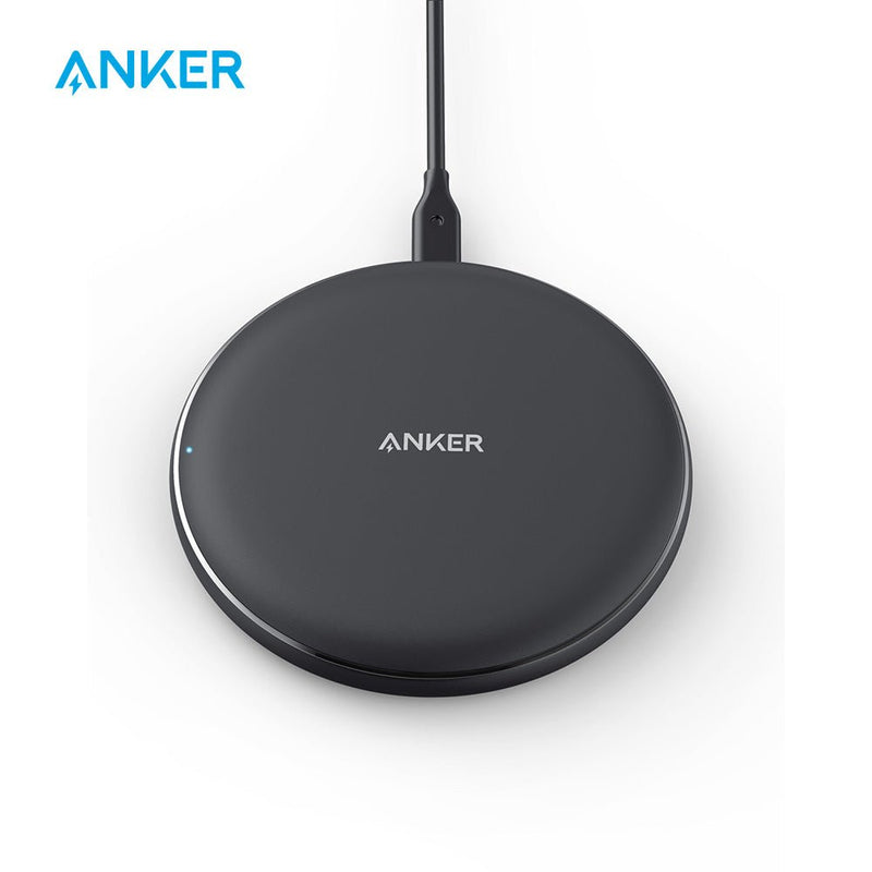 Anker 10W Wireless Charger,Qi-Certified Powerwave Pad Upgraded,7.5W for iPhone,10W Fast-Charging for Galaxy S10/S9/S8/Note 9etc - Starttech Online Market