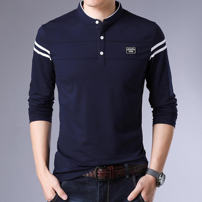 ARCSINX White Polo Shirt Men Long Sleeve High Quality Brand Polo Men Spring Autumn Casual Cotton Big Size Men's Polos Slim Fit - Starttech Online Market