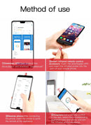 Baseus Mini Universal Remote Control For Samsung LG Air Mouse USB Type C Smart IR Controller Adapter For Android TV Aircondition - Starttech Online Market