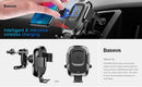 Baseus Qi Car Wireless Charger For iPhone Xs Max Xr X Samsung S10 S9 Intelligent Infrared Fast Wirless Charging Car Phone Holder - Starttech Online Market