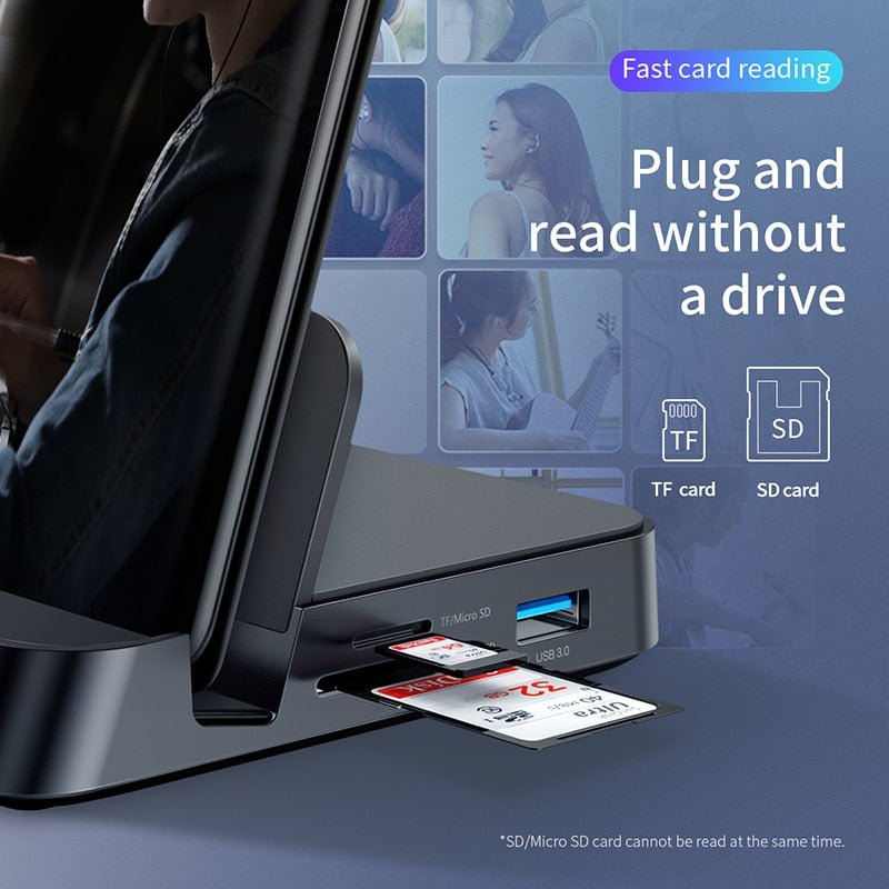 Baseus USB Type C HUB Docking Station For Samsung S10 S9 Dex Pad Station USB-C to HDMI Dock Power Adapter For Huawei P30 P20 Pro - Starttech Online Market