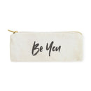 Be You Cotton Canvas Pencil Case and Travel Pouch - Starttech Online Market