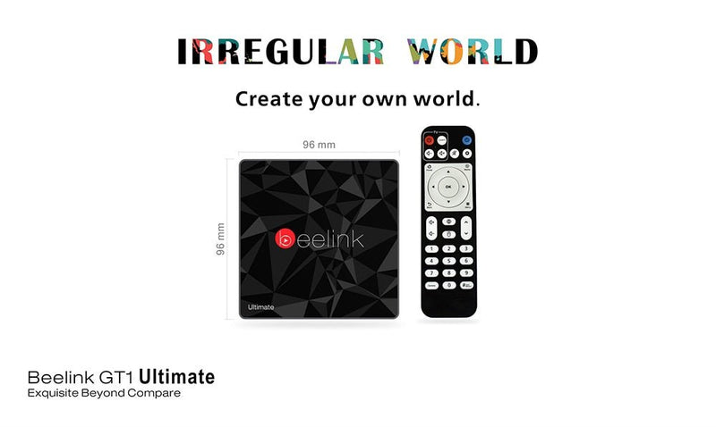 Beelink GT1 Ultimate Android 7.1 TV Box Amlogic S912 Octa Core CPU 3G RAM 32G ROM Bluetooth 4.0 FHD 4K Set Top Box Media Player - Starttech Online Market