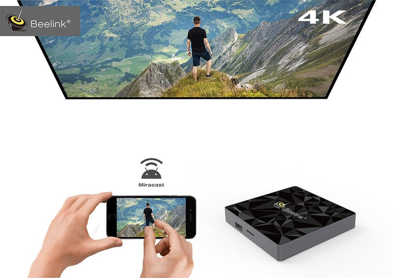 Beelink GT1 Ultimate Android 7.1 TV Box Amlogic S912 Octa Core CPU 3G RAM 32G ROM Bluetooth 4.0 FHD 4K Set Top Box Media Player - Starttech Online Market