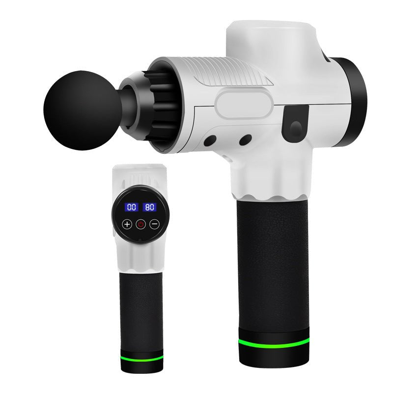 Body Massage Gun Electric Exercising Muscle Fascia Gun Heads - Starttech Online Market