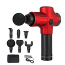 Body Massage Gun Electric Exercising Muscle Fascia Gun Heads - Starttech Online Market