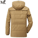 Brand Winter Jacket Warm Thick Windbreaker High Quality Fleece Cotton-Padded Military Overcoat - Starttech Online Market