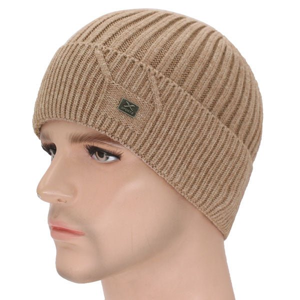 Brand Winter Knitted Skullies Beanies Men Bonnet Mask Warm Solid X Women Winter Beanie Hat - Starttech Online Market