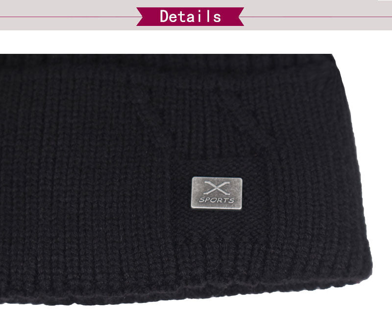 Brand Winter Knitted Skullies Beanies Men Bonnet Mask Warm Solid X Women Winter Beanie Hat - Starttech Online Market