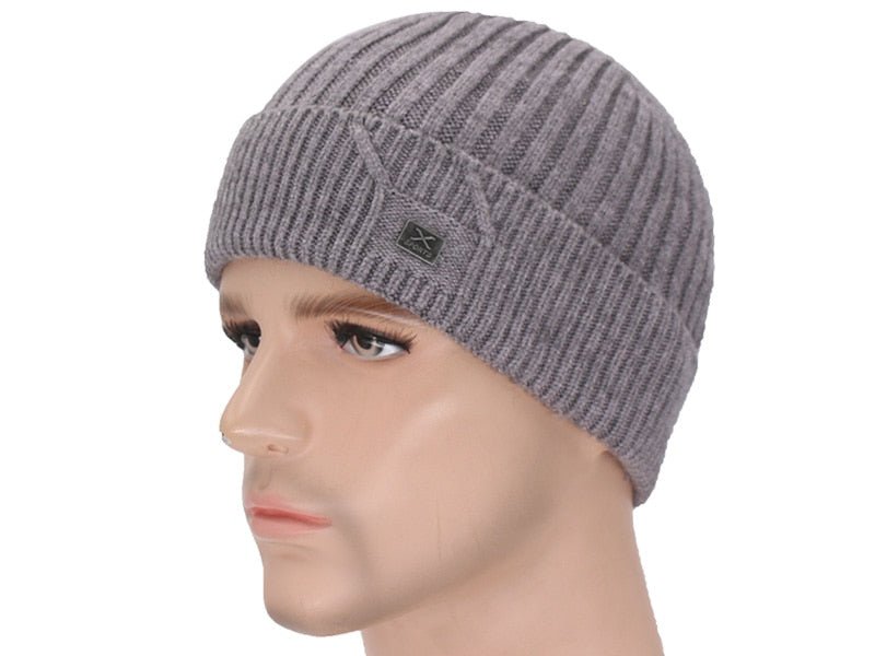 Brand Winter Knitted Skullies Beanies Men Bonnet Mask Warm Solid X Women Winter Beanie Hat - Starttech Online Market