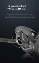 Brushless Drone GPS Follow Me 5G WIFI FPV Live video Optical Flow RC Quadcopter 1600M 30 Minutes Flight 4K Drone with Camera HD - Starttech Online Market