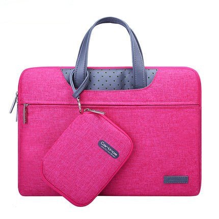 Business Laptop Bag 12 13 14 15 15.6 inch Computer Sleeve bag For Macbook Air Pro Handbag + Small Pouch - Starttech Online Market