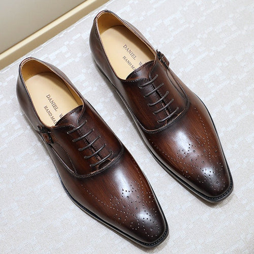 Business Oxford Shoes Formal Dress High-End Casual Shoes Men's Shoes - Starttech Online Market