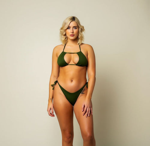 Carnauba Bikini Bottom - Olive Green - Starttech Online Market