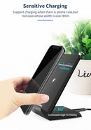 Coolreall Qi Wireless Charger Stand for iPhone X XS 8 XR Samsung S9 S10 S8 S10E 15W Fast Wireless Charging Station Phone Charger - Starttech Online Market