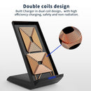 Coolreall Qi Wireless Charger Stand for iPhone X XS 8 XR Samsung S9 S10 S8 S10E 15W Fast Wireless Charging Station Phone Charger - Starttech Online Market