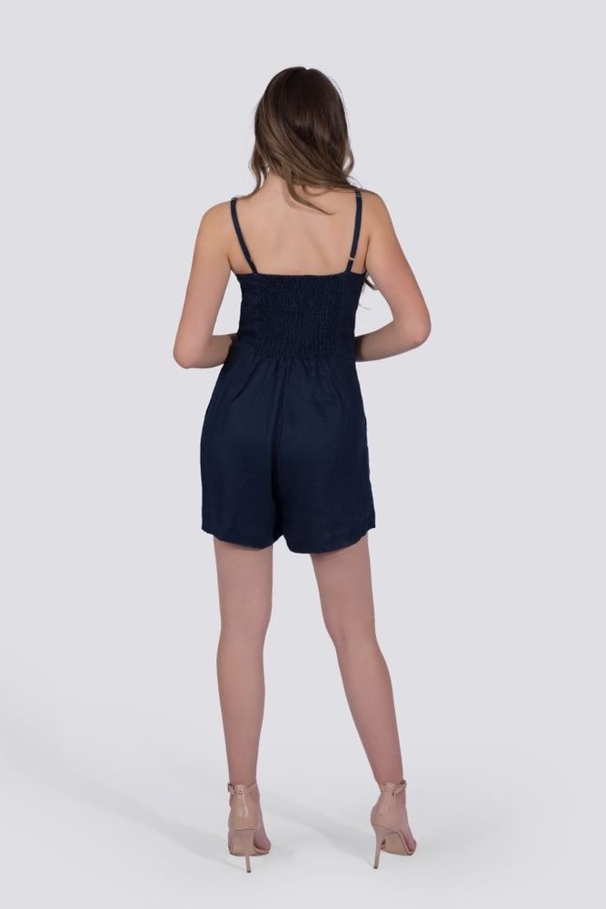 Delphine Romper | Navy - Starttech Online Market