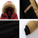 DIMUSI Mens Winter Jacket Male -25 'C Thick Thermal Cotton Parka Coats Mens Casual Faux Fur Collar Hoodies Jackets 6XL,TA270 - Starttech Online Market