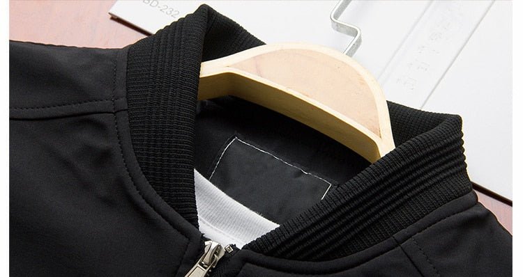 DIMUSI Spring New Men's Bomber Zipper Jacket Male Casual Streetwear Hip Hop Slim Fit Pilot Coat - Starttech Online Market