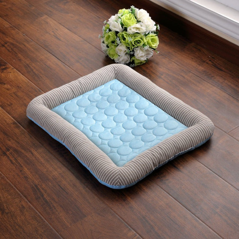 Dog Cooling Mat Light Comfortable Summer Sleeping Pad Machine Washable Quick Drying Pet Mattress For Dogs Cats - Starttech Online Market