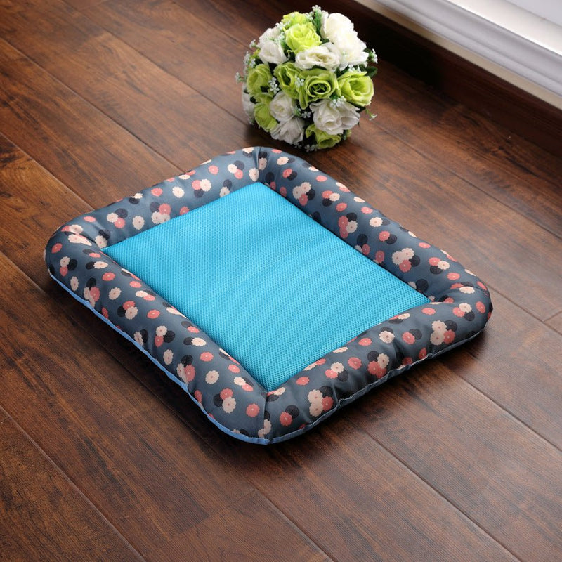 Dog Cooling Mat Light Comfortable Summer Sleeping Pad Machine Washable Quick Drying Pet Mattress For Dogs Cats - Starttech Online Market
