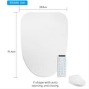 Ecofresh smart toilet seat cover electronic bidet cover clean dry seat heating wc intelligent toilet seat cover child seat - Starttech Online Market