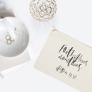 Faith Moves Mountains, Matthew 17:30 Cotton Canvas Cosmetic Bag - Starttech Online Market