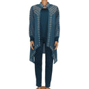 Fashion Leisure Suit Chiffon Three Piece Set With Hot Drill And Bubble Bead - Starttech Online Market