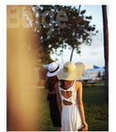 Fashion Seaside Sun Visor Hat Female Summer Sun Hats For Women large Brimmed Straw Sun Hat Folding Beach Girls Wholesale - Starttech Online Market