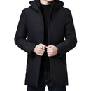FAVOCENT Fashion Warm Cotton Jackets With Hooded Coats Smart Casual English Style - Starttech Online Market