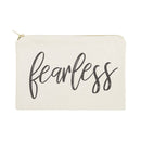 Fearless Cotton Canvas Cosmetic Bag - Starttech Online Market