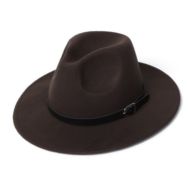Fedora Hat Men Women Woollen Winter Jazz Hats - Starttech Online Market