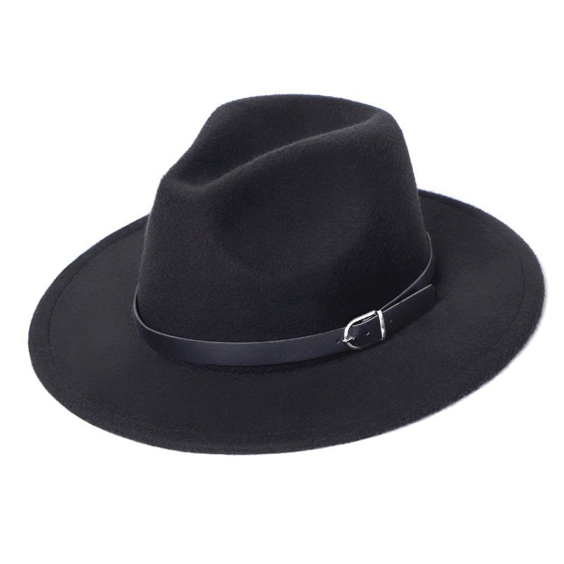 Fedora Hat Men Women Woollen Winter Jazz Hats - Starttech Online Market