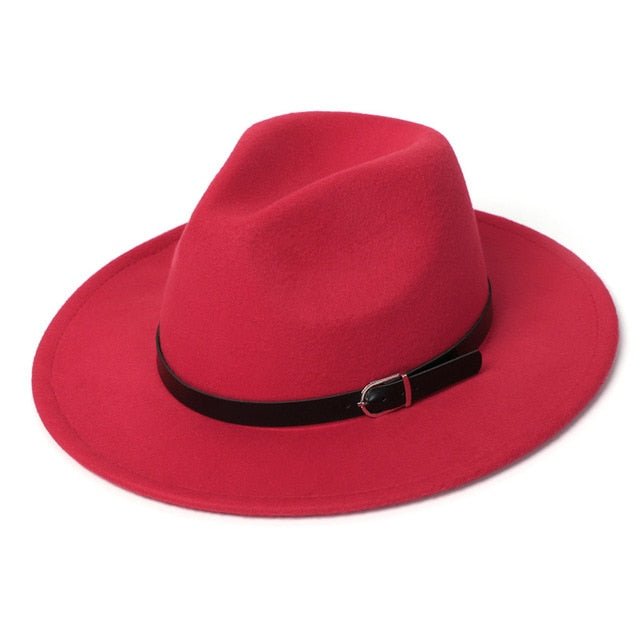 Fedora Hat Men Women Woollen Winter Jazz Hats - Starttech Online Market