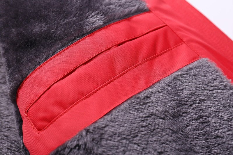 FGKKS Men's Winter Parkas Jacket New Fashion Warm Thick Splice Hooded Casual Overcoat - Starttech Online Market