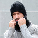 Fleece Lined Warm Beanie Hat Men Women Knitted Cap Winter Hat Scarf Set High Quality Winter Hats For Men Skullies Beanies Bonnet - Starttech Online Market