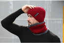 Fleece Lined Warm Beanie Hat Men Women Knitted Cap Winter Hat Scarf Set High Quality Winter Hats For Men Skullies Beanies Bonnet - Starttech Online Market