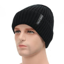 Fleece Lined Warm Beanie Hat Men Women Knitted Cap Winter Hat Scarf Set High Quality Winter Hats For Men Skullies Beanies Bonnet - Starttech Online Market