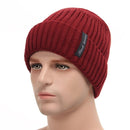 Fleece Lined Warm Beanie Hat Men Women Knitted Cap Winter Hat Scarf Set High Quality Winter Hats For Men Skullies Beanies Bonnet - Starttech Online Market
