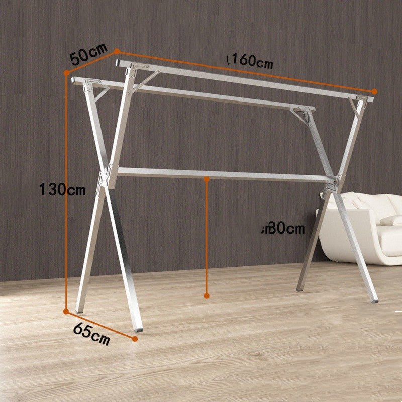 Floor To Ceiling Folding Telescopic Clothes Drying Rack - Starttech Online Market