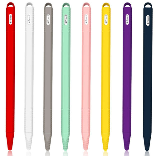 For Apple Pencil 2 Case Soft Silicone Holder Stylus Pen Cover Compatible For Apple Ipad Tablet Touch pen Protective Case 2018 - Starttech Online Market