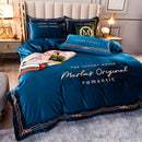 Four-Piece Milk Velvet Set On Light Luxury Bed - Starttech Online Market