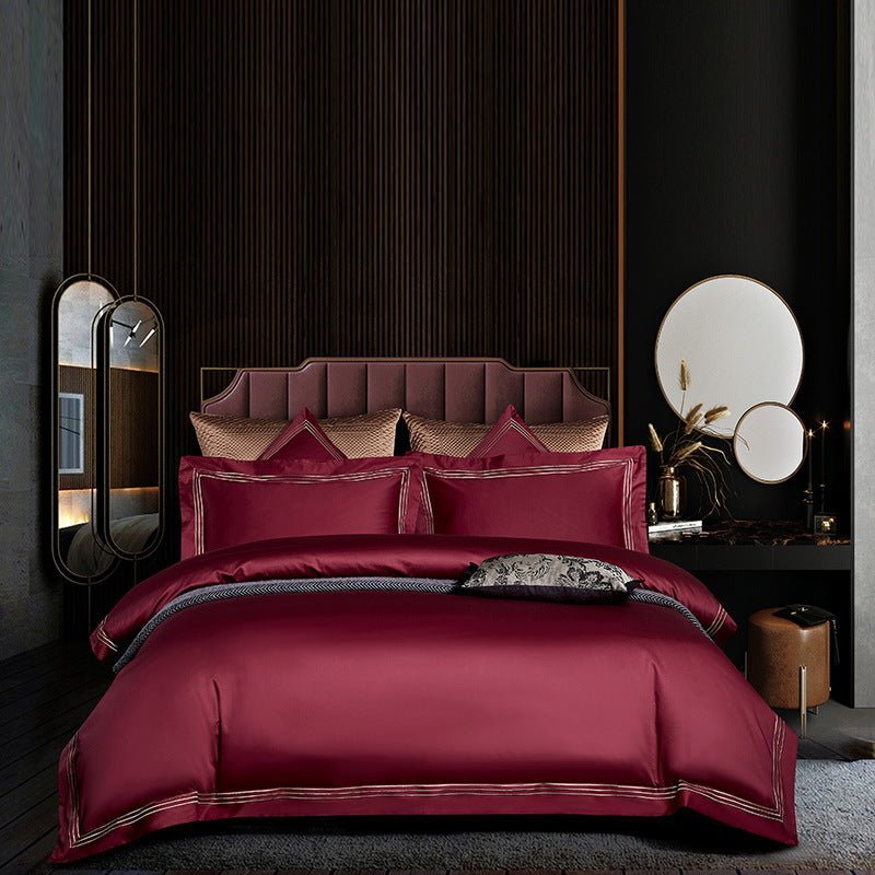 Four-Piece Set Of Long-Staple Cotton Bedclothes - Starttech Online Market