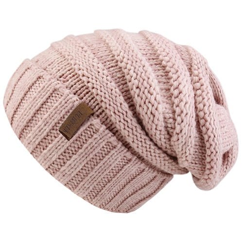 FURTALK Winter Knitted Hat Women Slouchy Beanie for Girls Skullies Cap A047 - Starttech Online Market