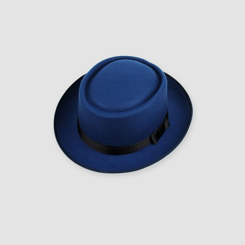 Gentleman Formal Fedoras Cap Solid Colour Hat - Starttech Online Market