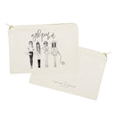 Girl Power Cotton Canvas Cosmetic Bag - Starttech Online Market